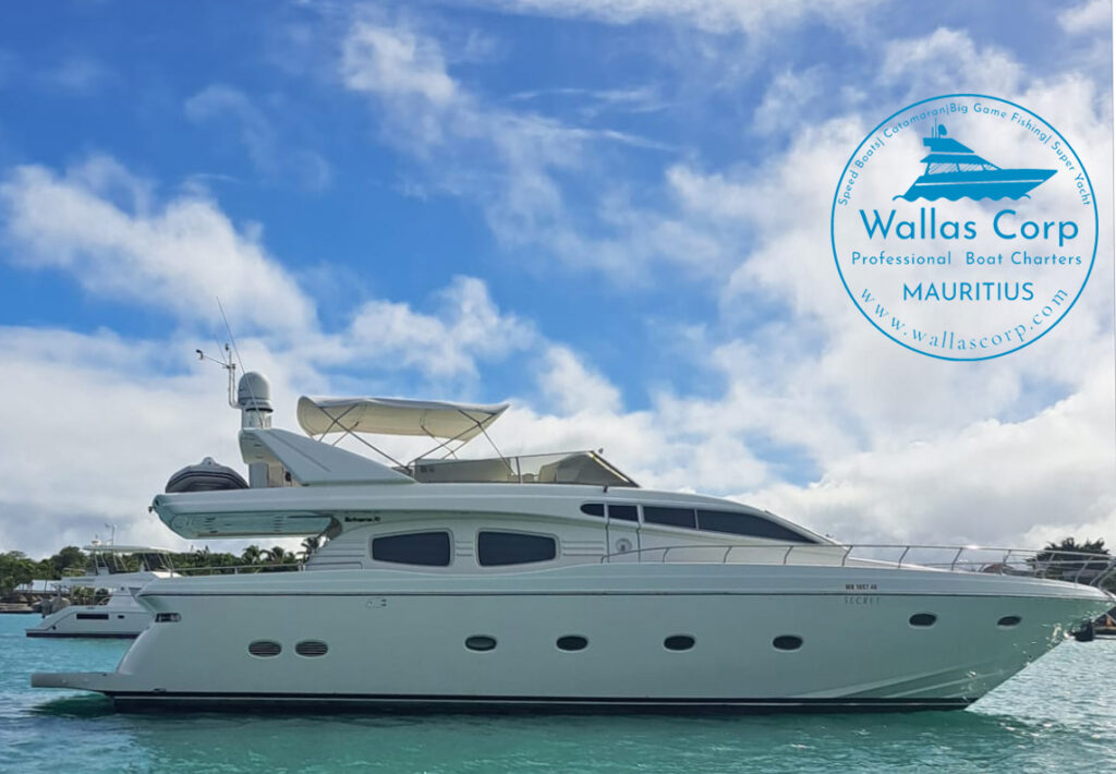 Luxury yacht available for charter in Mauritius